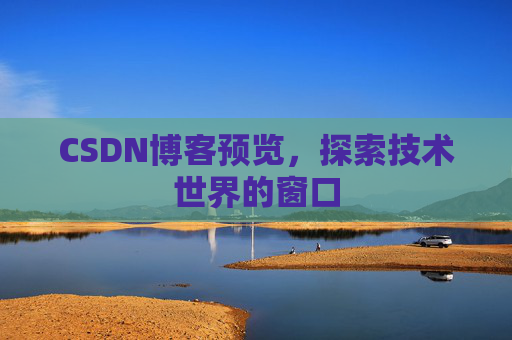 CSDN博客预览,探索技术世界的窗口